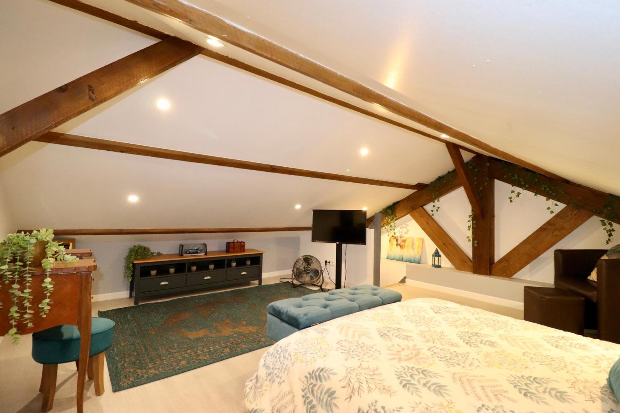 Duplex Au 2Eme Et De Notre Maison -Acces Au Jardin-Smart Tv-Streaming-Wifi Λε Μανς Δωμάτιο φωτογραφία