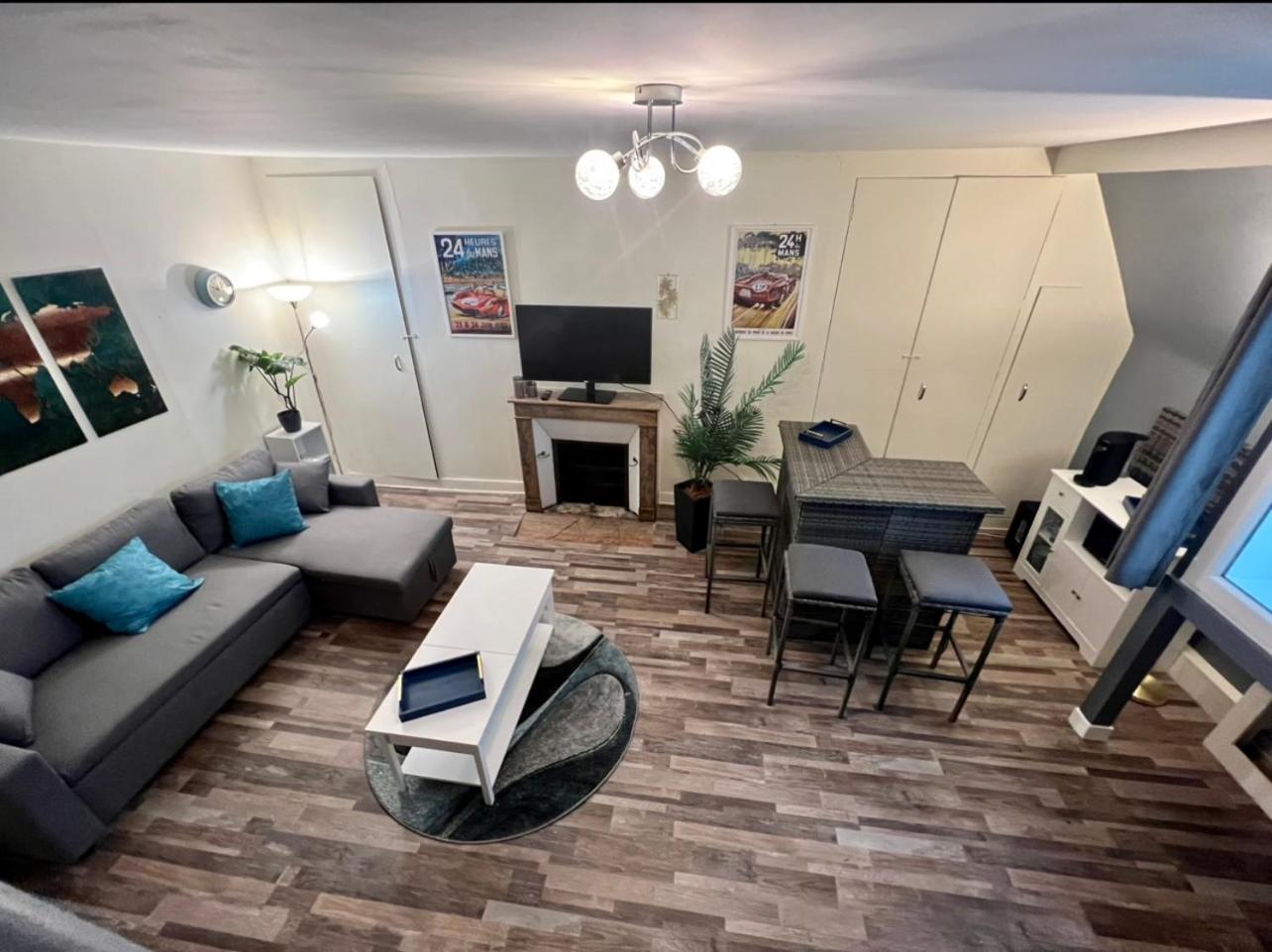 Duplex Au 2Eme Et De Notre Maison -Acces Au Jardin-Smart Tv-Streaming-Wifi Λε Μανς Εξωτερικό φωτογραφία